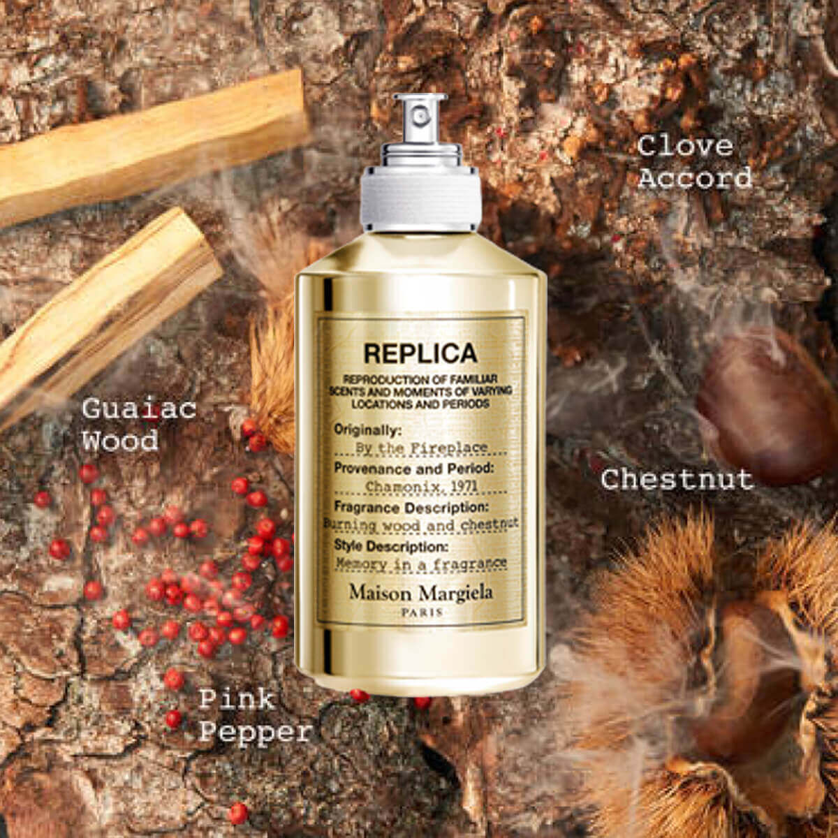 Replica By The Fireplace EDT LE Gold Maison Margiela